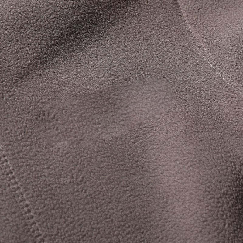 Pánska teplá bunda s kapucňou z umelého flísu s dvojitou stranou 