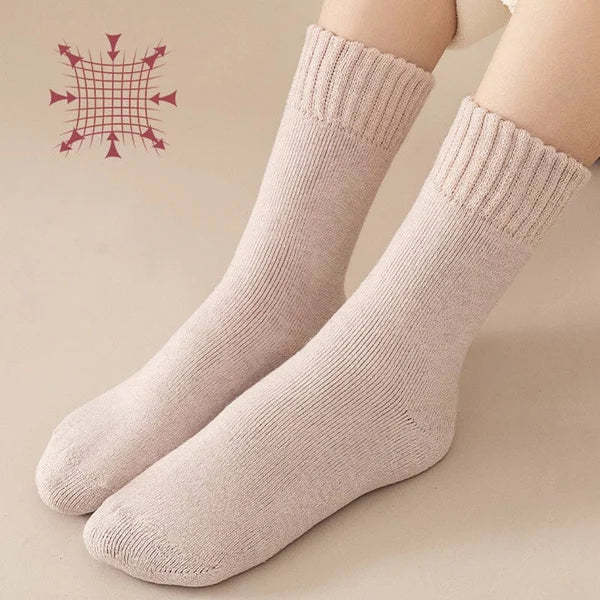 Zimné ponožky s hrejivým účinkom👣