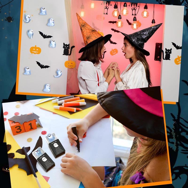 Mini dekorácia ducha, ktorá svieti v tme