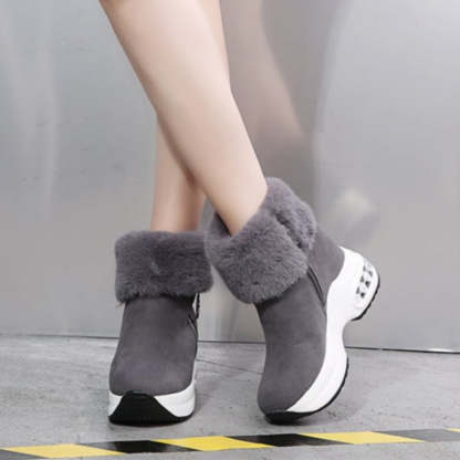 🔥Dámske členkové topánky s hrubou podrážkou a podšívkou