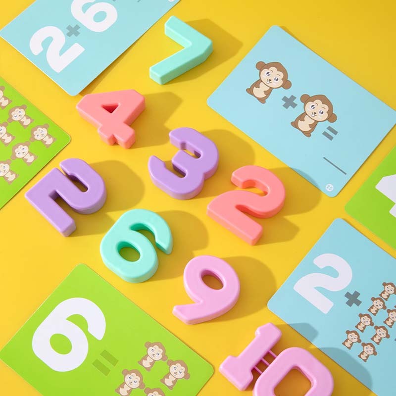 Detská vlnová sada s kreslenými zvieratkami