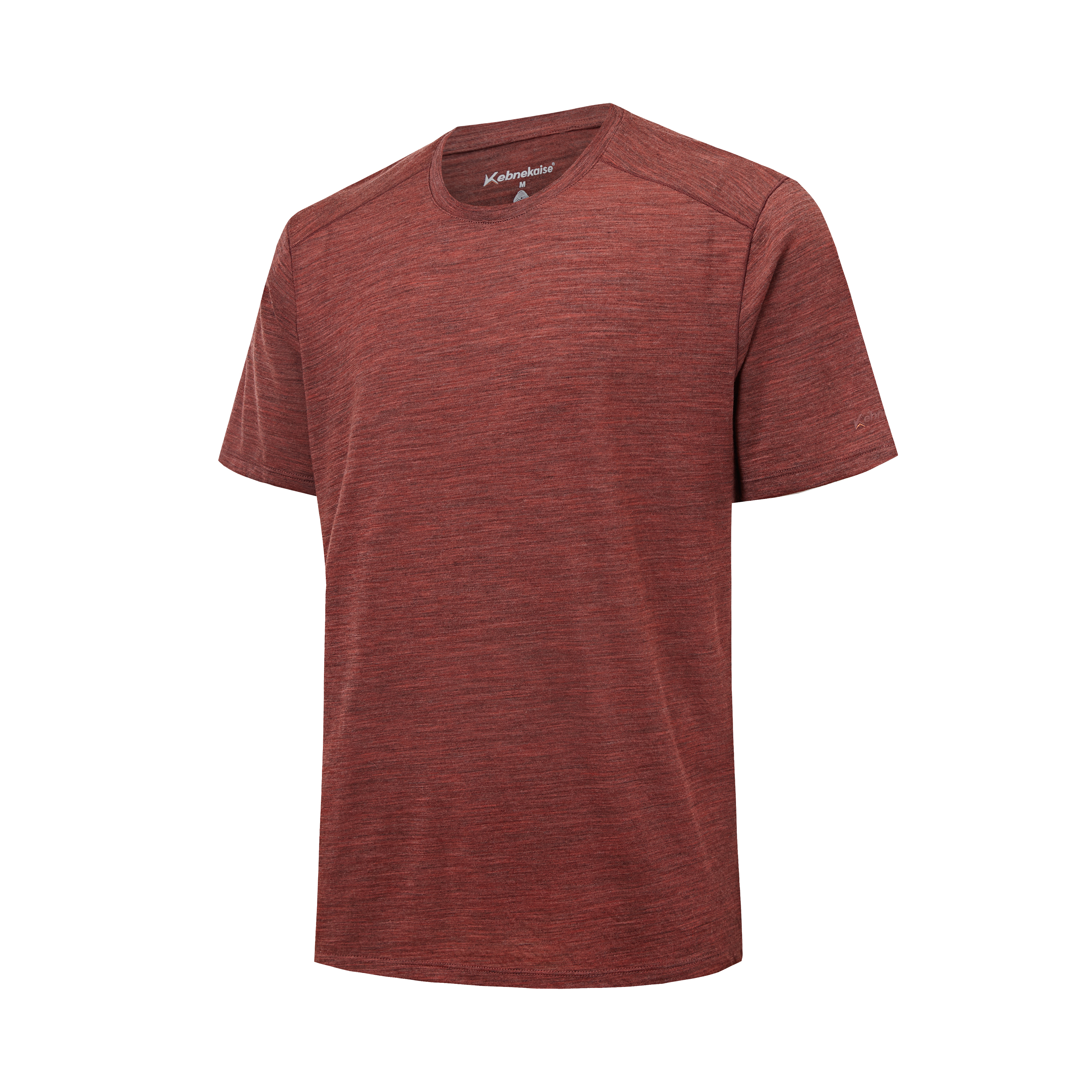Lightweight wool men's short sleeve shirt