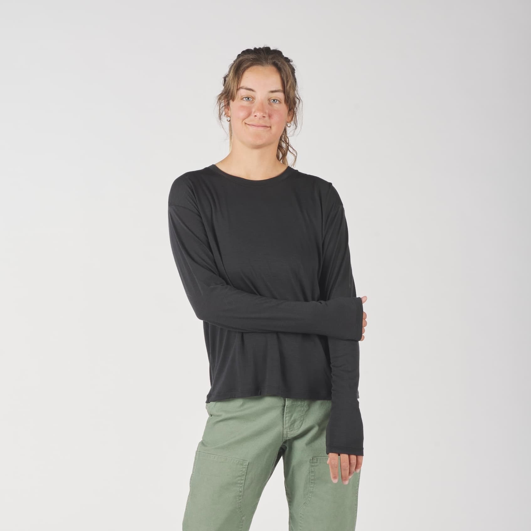 Women's Canopy Merino Tencel Long Sleeve Shirt