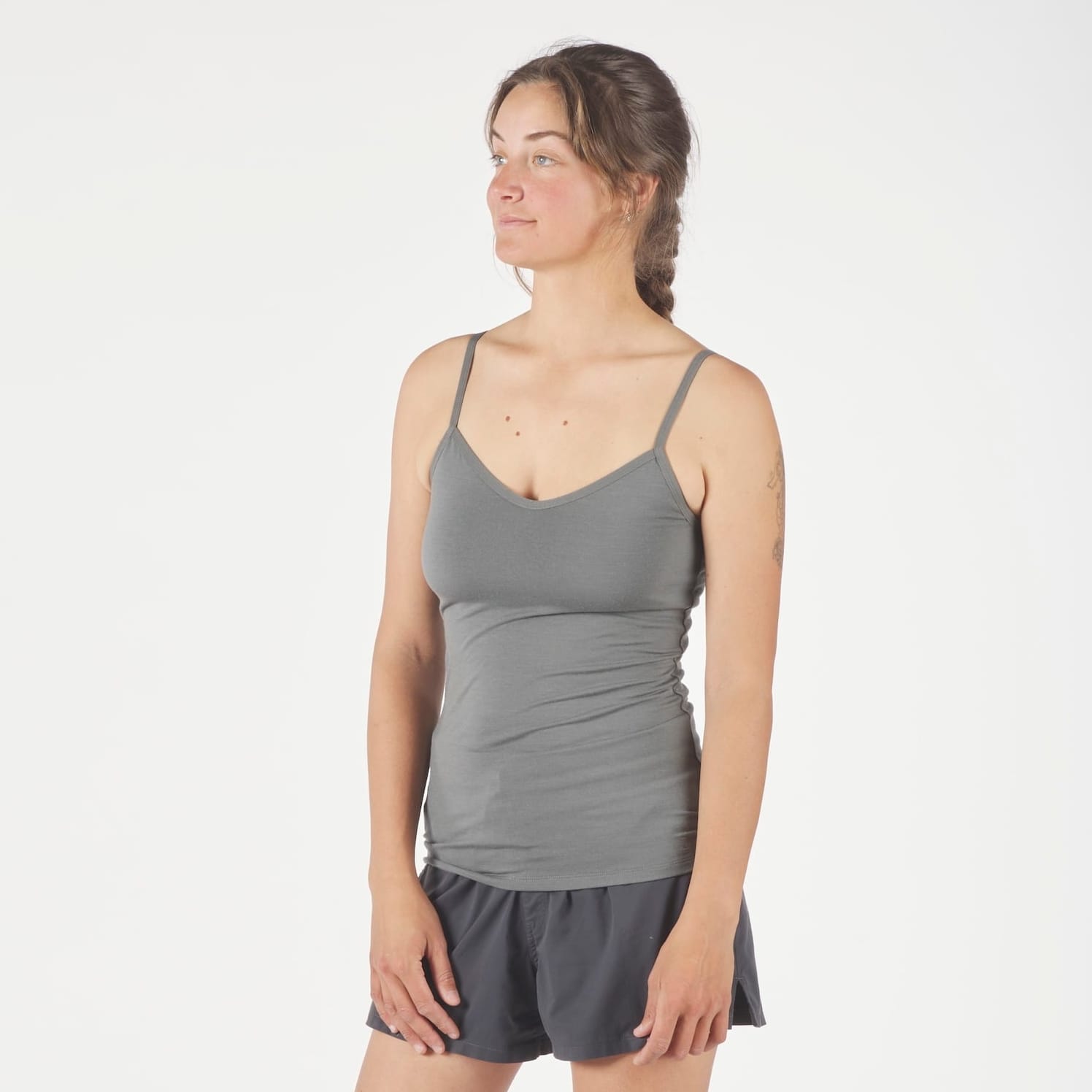 Women's Merino Wool Shelf Bra Camisole