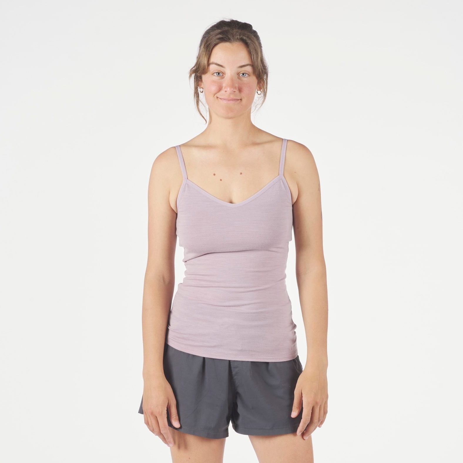 Women's Merino Wool Shelf Bra Camisole