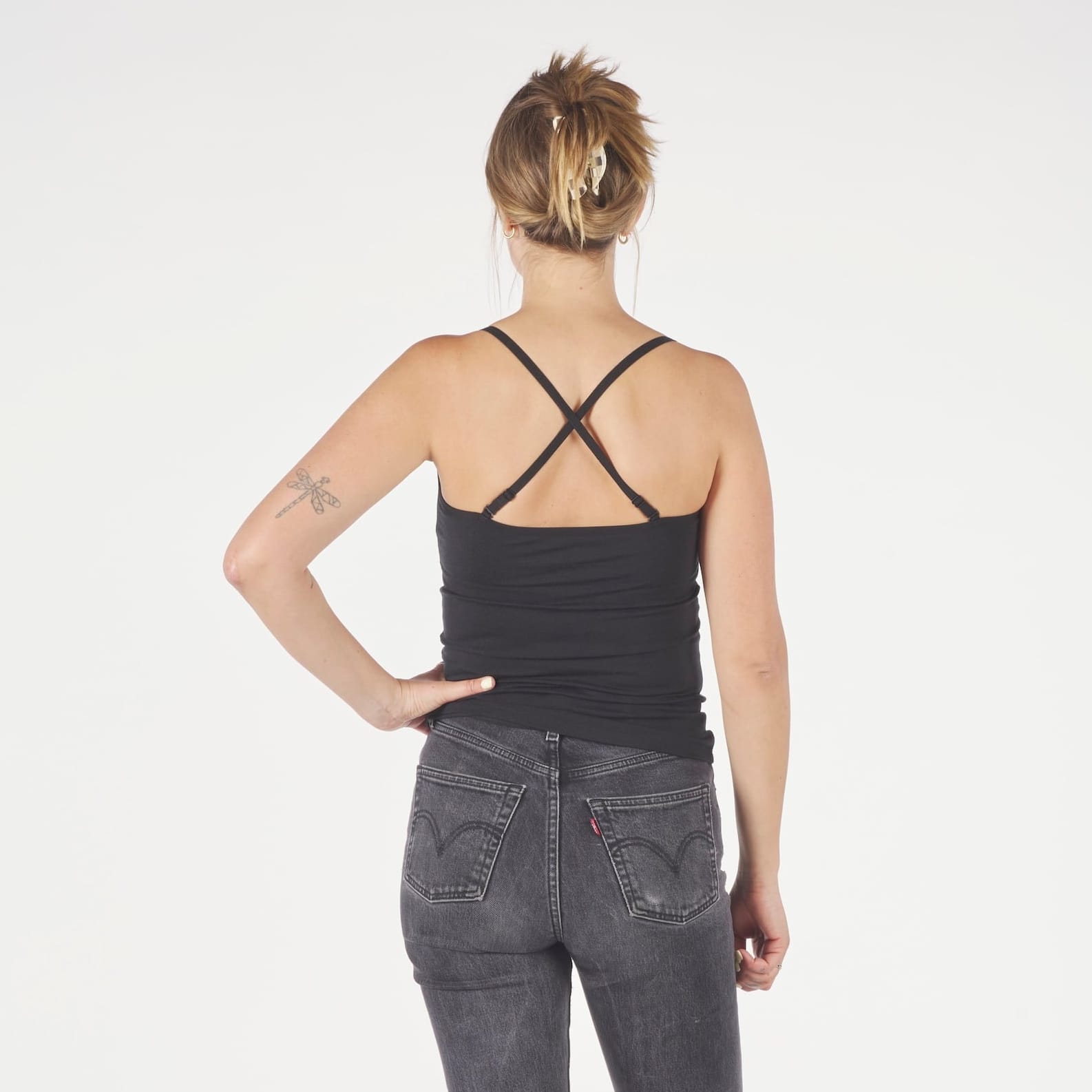 Women's Merino Wool Shelf Bra Camisole