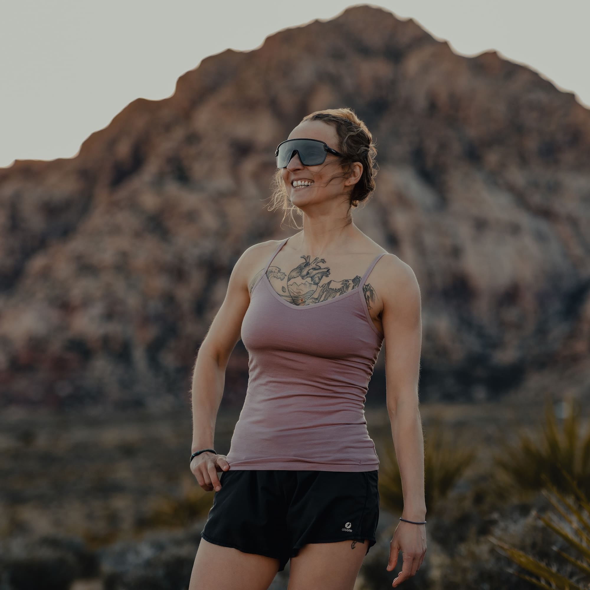 Women's Merino Wool Shelf Bra Camisole