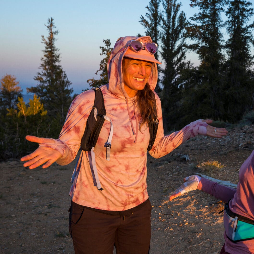 Women's Solstice Tie-Dye Lightweight Pullover Hoodie
