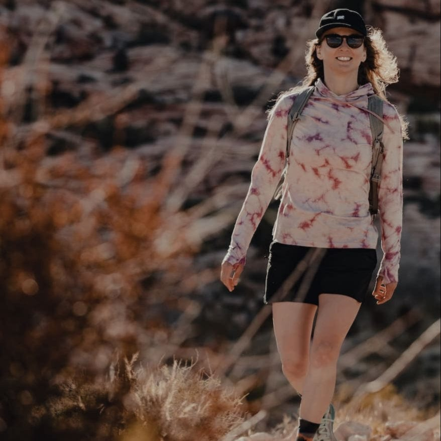 Women's Solstice Tie-Dye Lightweight Pullover Hoodie