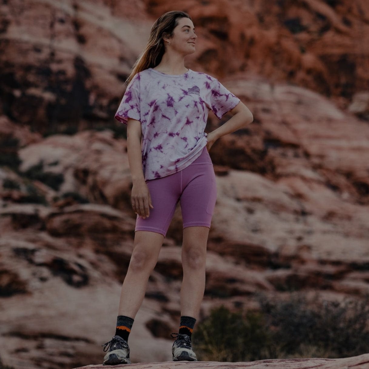 Women's Hilltop Merino Wool High Waisted Bike Shorts