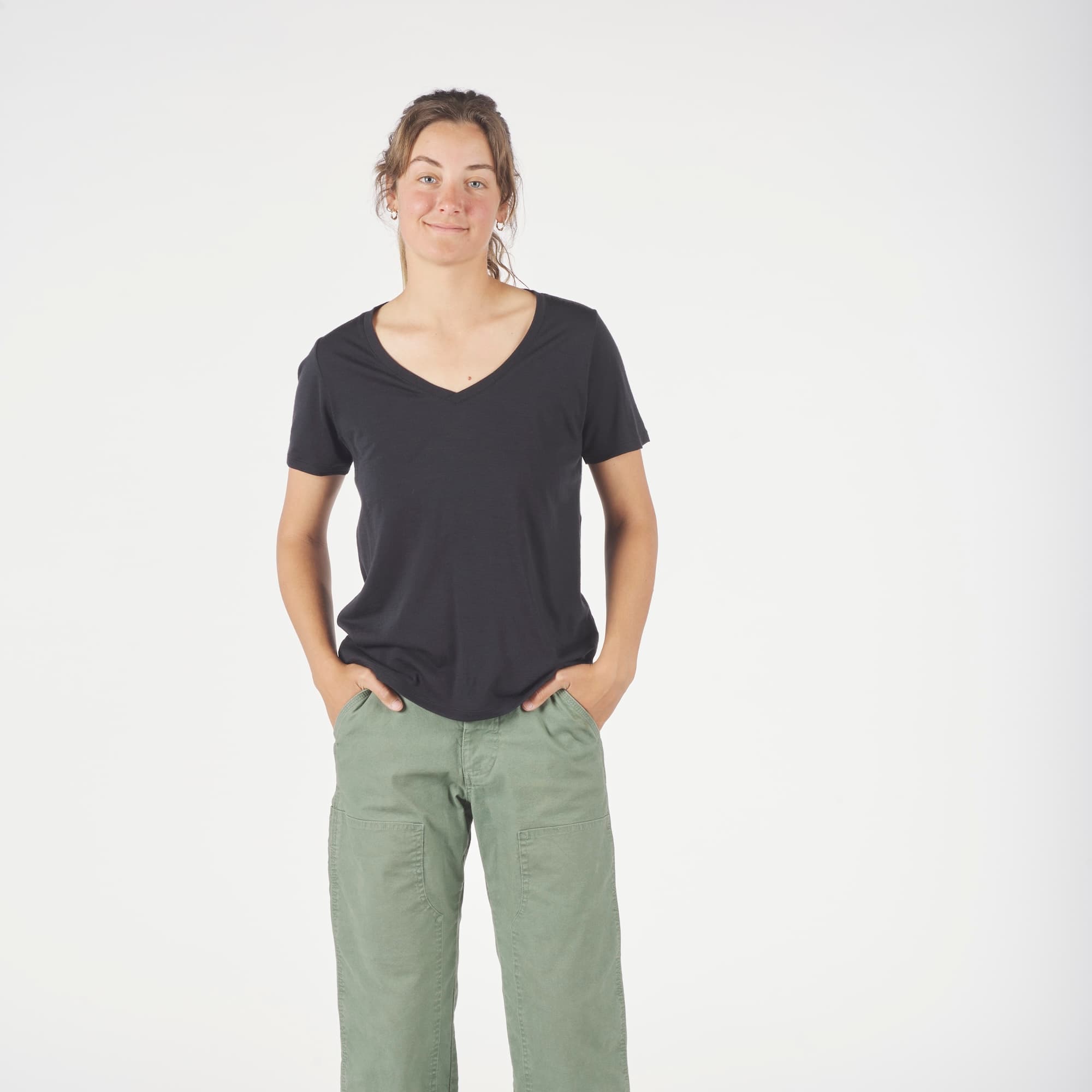 Women’s Journey Merino Wool V-Neck T-Shirt