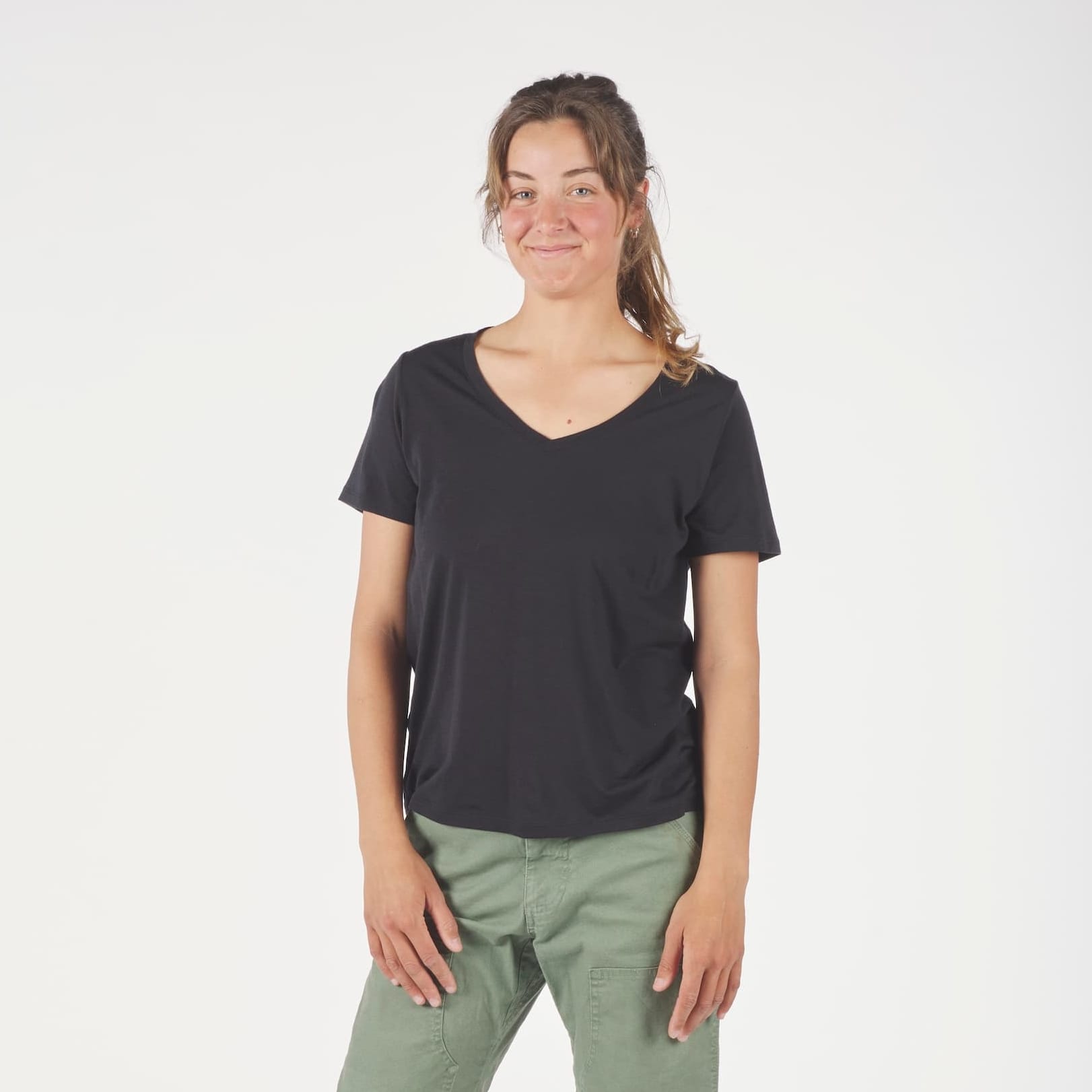 Women’s Journey Merino Wool V-Neck T-Shirt