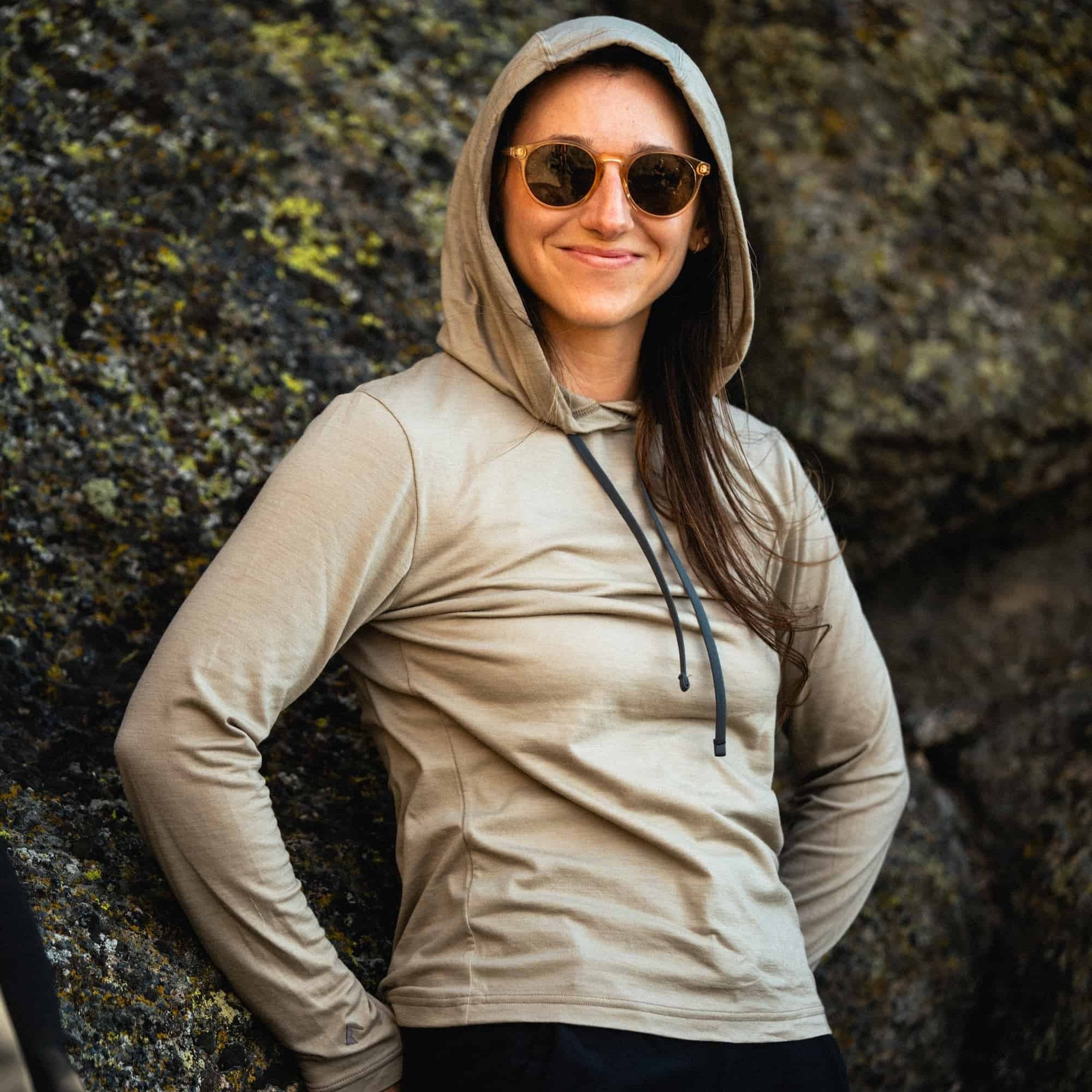 Women's Solstice Lightweight Wool Hoodie
