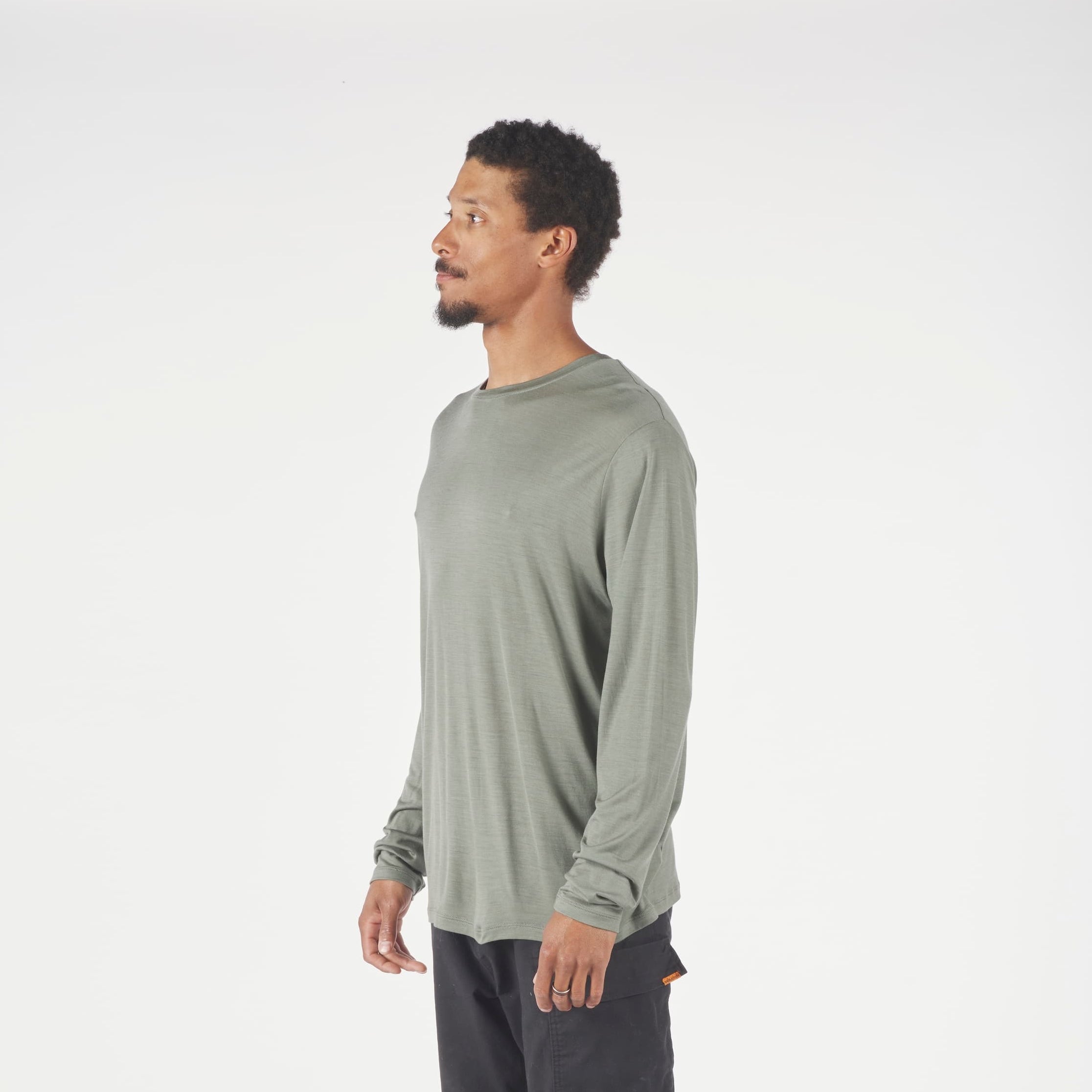 Men's Canopy Merino Tencel Long Sleeve Shirt Men's Canopy Merino Tencel Long Sleeve Shirt