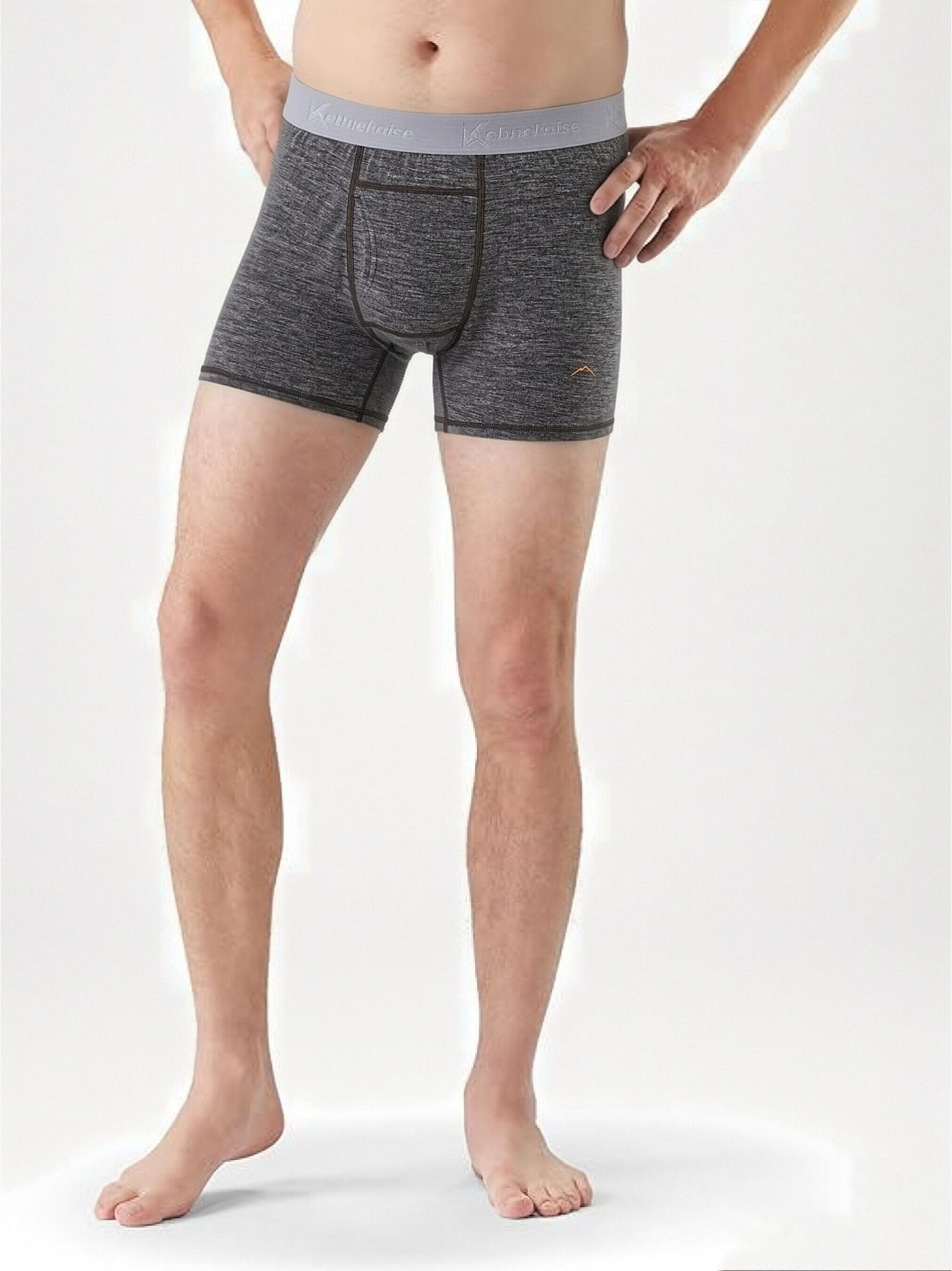 MICROWEIGHT 145WOOLVERINO MEN'S WOOL BOXER SHORTS