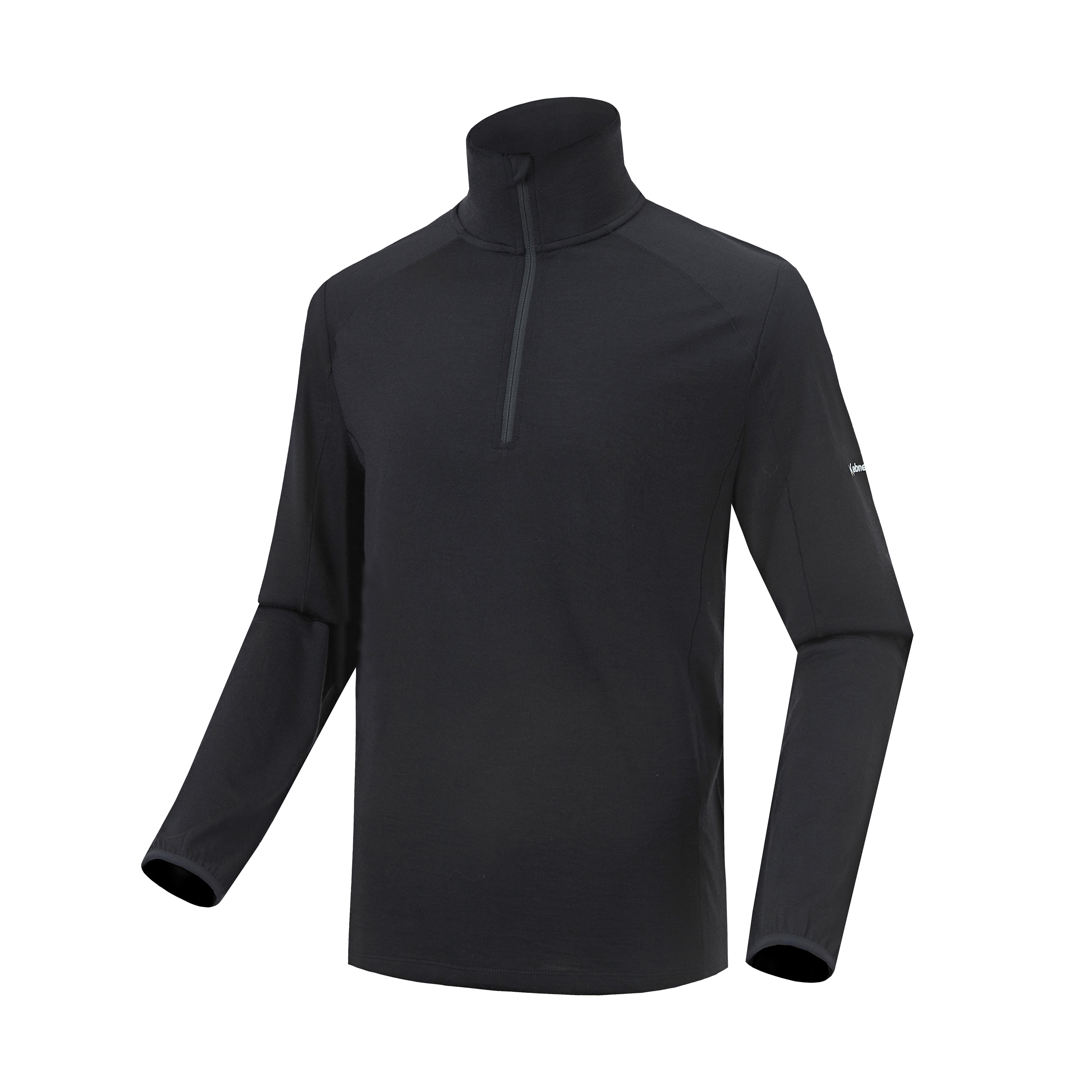 Men's Mixed Merino Wool 1/4 Zip Top