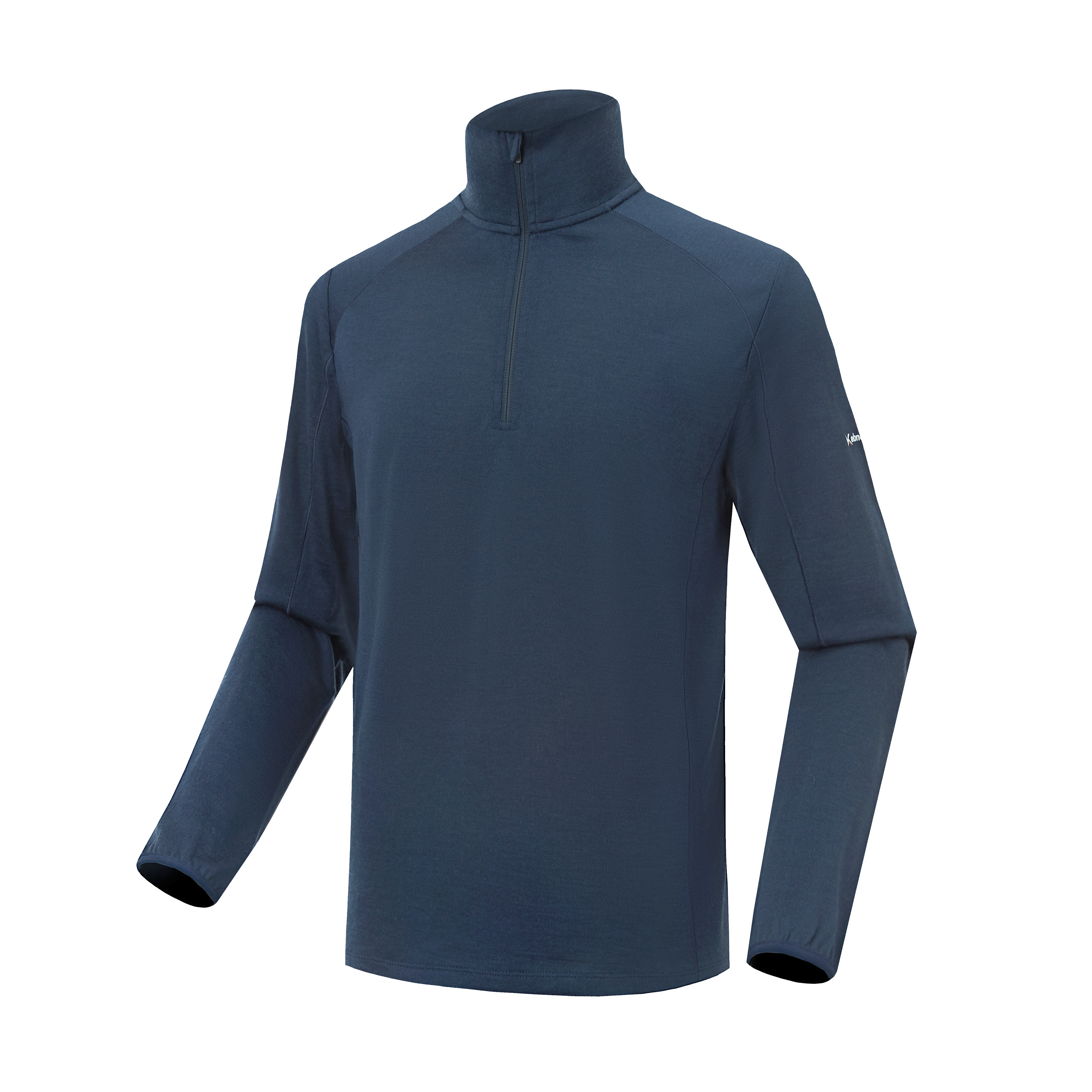 Men's Mixed Merino Wool 1/4 Zip Top