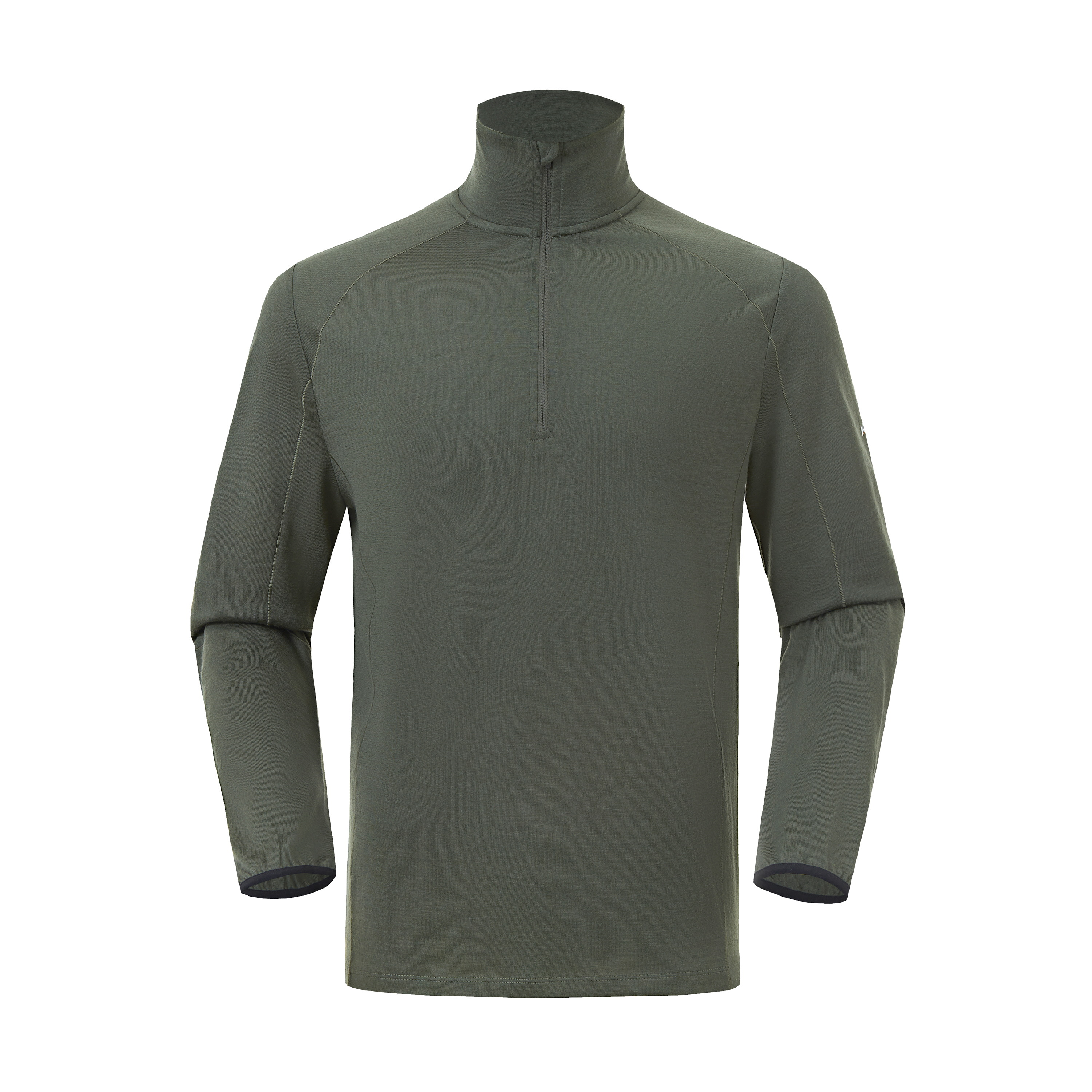 Men's Mixed Merino Wool 1/4 Zip Top