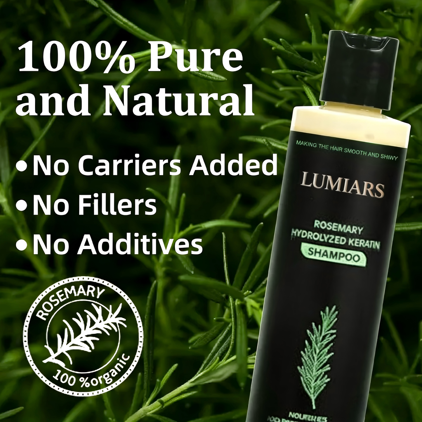 🔥Final 3 Hours: 70%OFF🔥 LUMIARS® Rosemary Hydrolyzed Keratin Shampoo