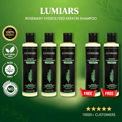 🔥Final 3 Hours: 70%OFF🔥 LUMIARS® Rosemary Hydrolyzed Keratin Shampoo