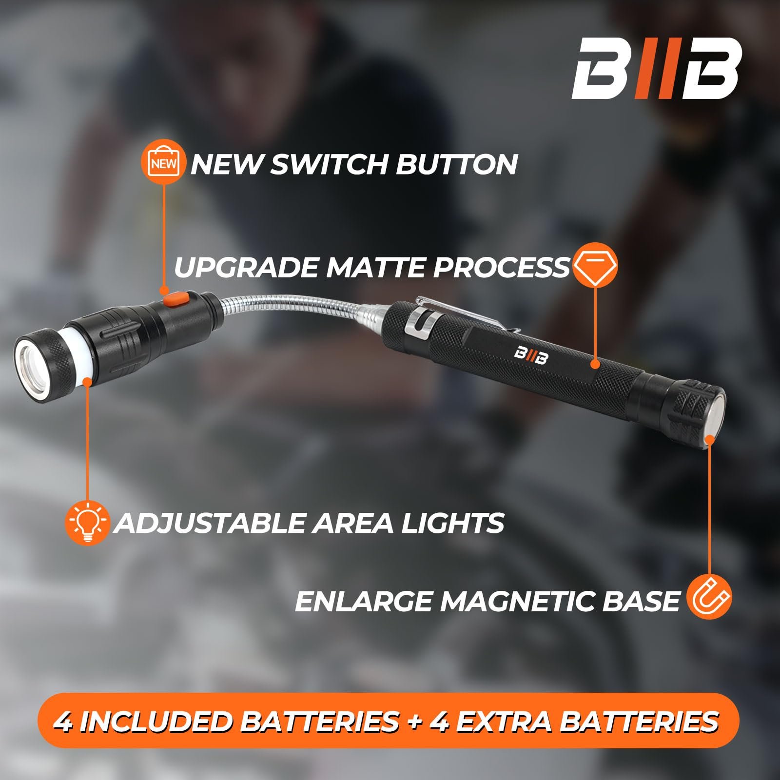 🎄 Telescoping Magnetic Pickup Tools – The Ultimate Gift for Every Guy This Christmas! 🎁