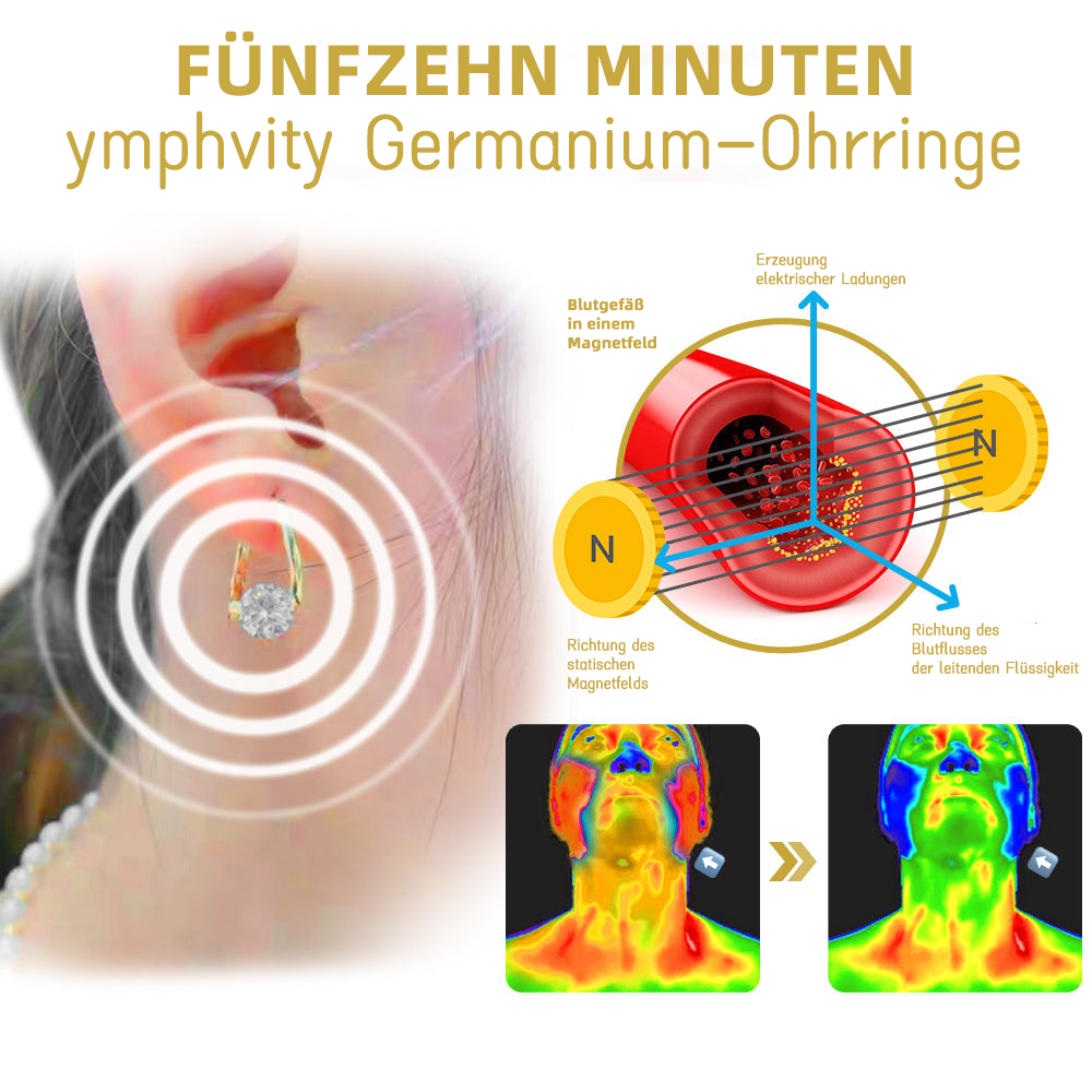 Ostern 🐣🌸🔥LETZTER TAG – 80 % RABATT! Histone™ LymphVita Magnet- & Germanium-Ohrringe