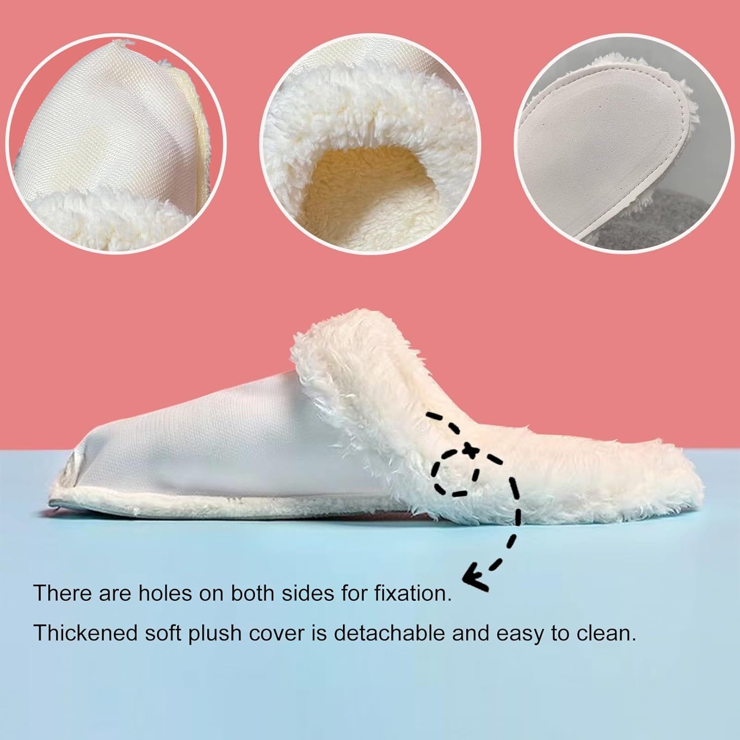 🎁TikTok Last Day Sale -50% OFF🎉Fur Liner Inserts for Croc Replacement Fleece Fluffy Fuzzy Sherpa Lining Warm Insoles for Winter