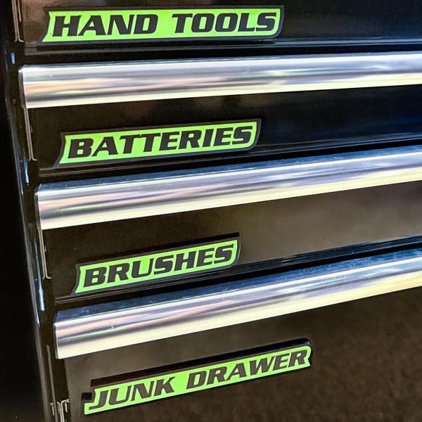 🎁TikTok Last Day Sale - 60% OFF🎉12 Pack of  Magnetic Toolbox Labels🔩