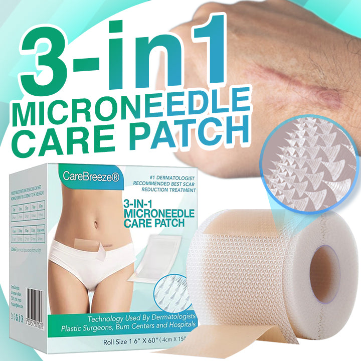 𝗖𝗮𝗿𝗲𝗕𝗿𝗲𝗲𝘇𝗲® 3-in-1 Microneedle Care Patch