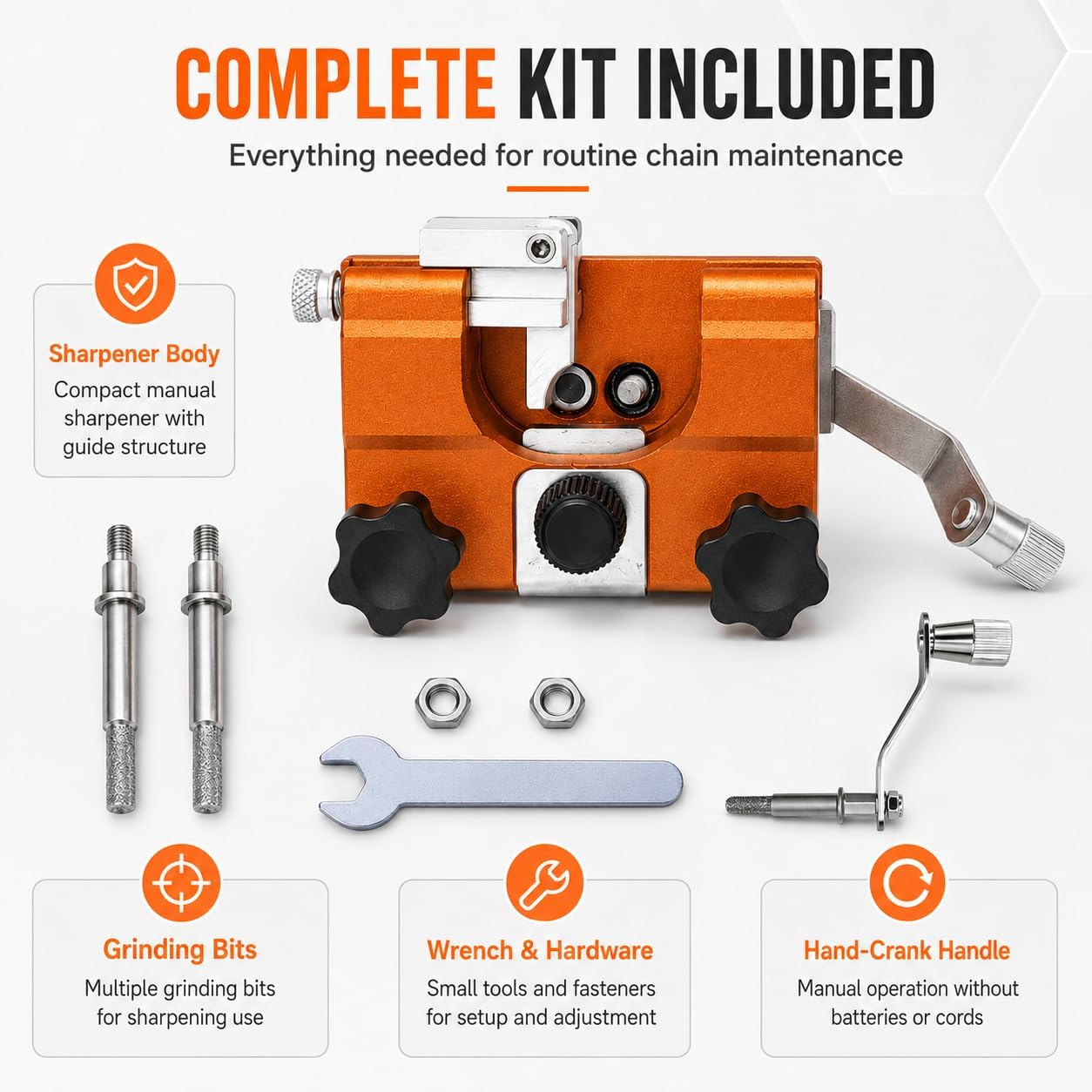 Meet the ultimate pocket-sized chainsaw sharpener engineered forhomeowners, landowners, and professionals alike.