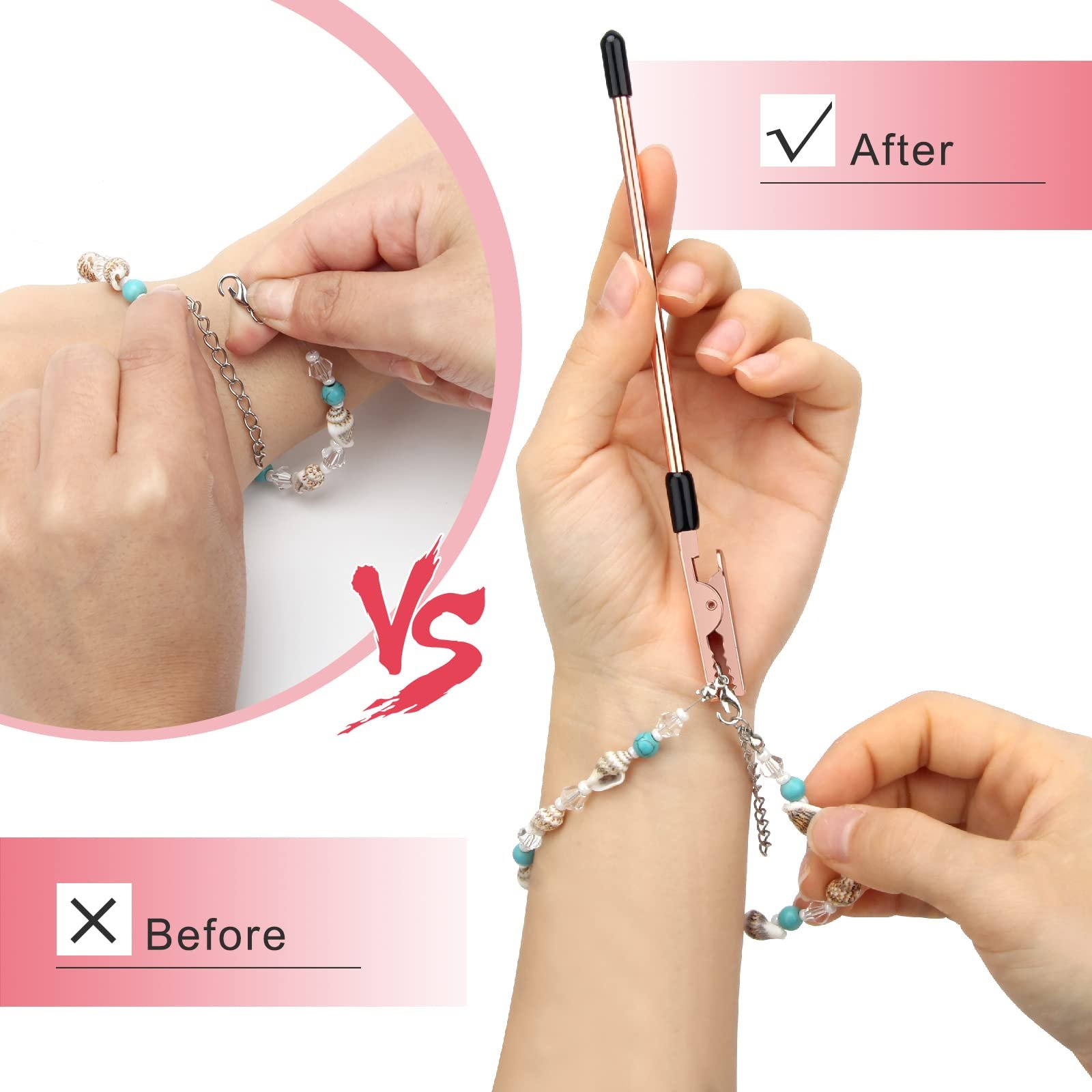 🎁TikTok Last Day Sale - 70% OFF🎉Bracelet Clasp Helper Tools