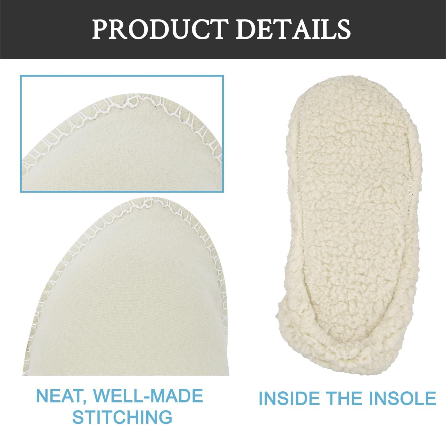 🎁TikTok Last Day Sale -50% OFF🎉Fur Liner Inserts for Croc Replacement Fleece Fluffy Fuzzy Sherpa Lining Warm Insoles for Winter