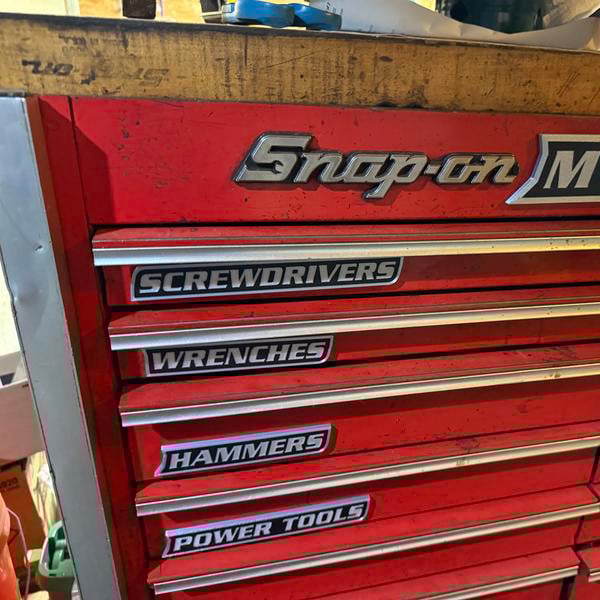 🎁TikTok Last Day Sale - 60% OFF🎉12 Pack of  Magnetic Toolbox Labels🔩