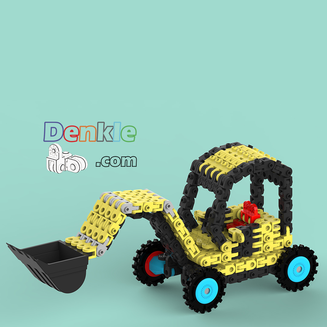 Puzzled Dots Denkle  Dots DIY Building Toys models -YOUR OWN excavator