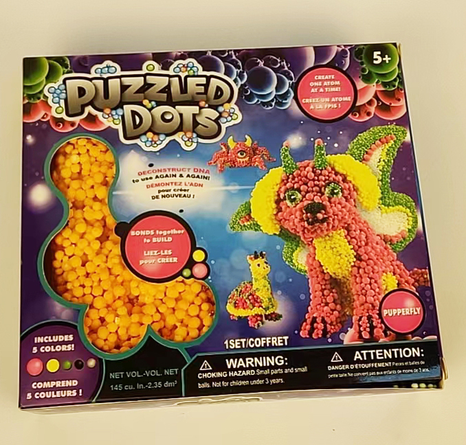 Puzzled Dots Toy Putty Never Dries out Modeling SLIME Educational toys for kids .