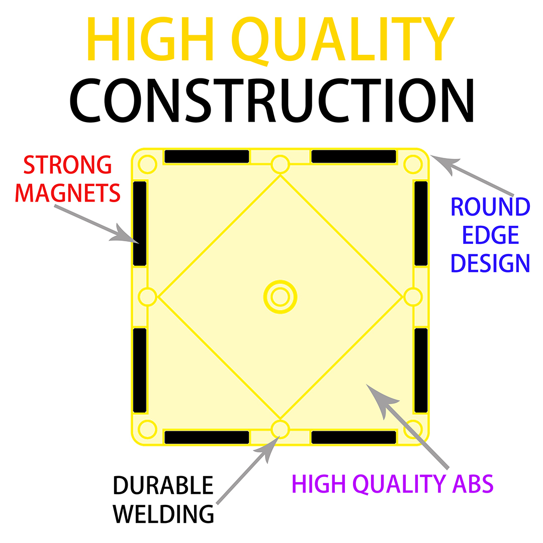 PuzzledDots Magnetic Tiles-Princess Castle Educational  Toys in Modeling 
