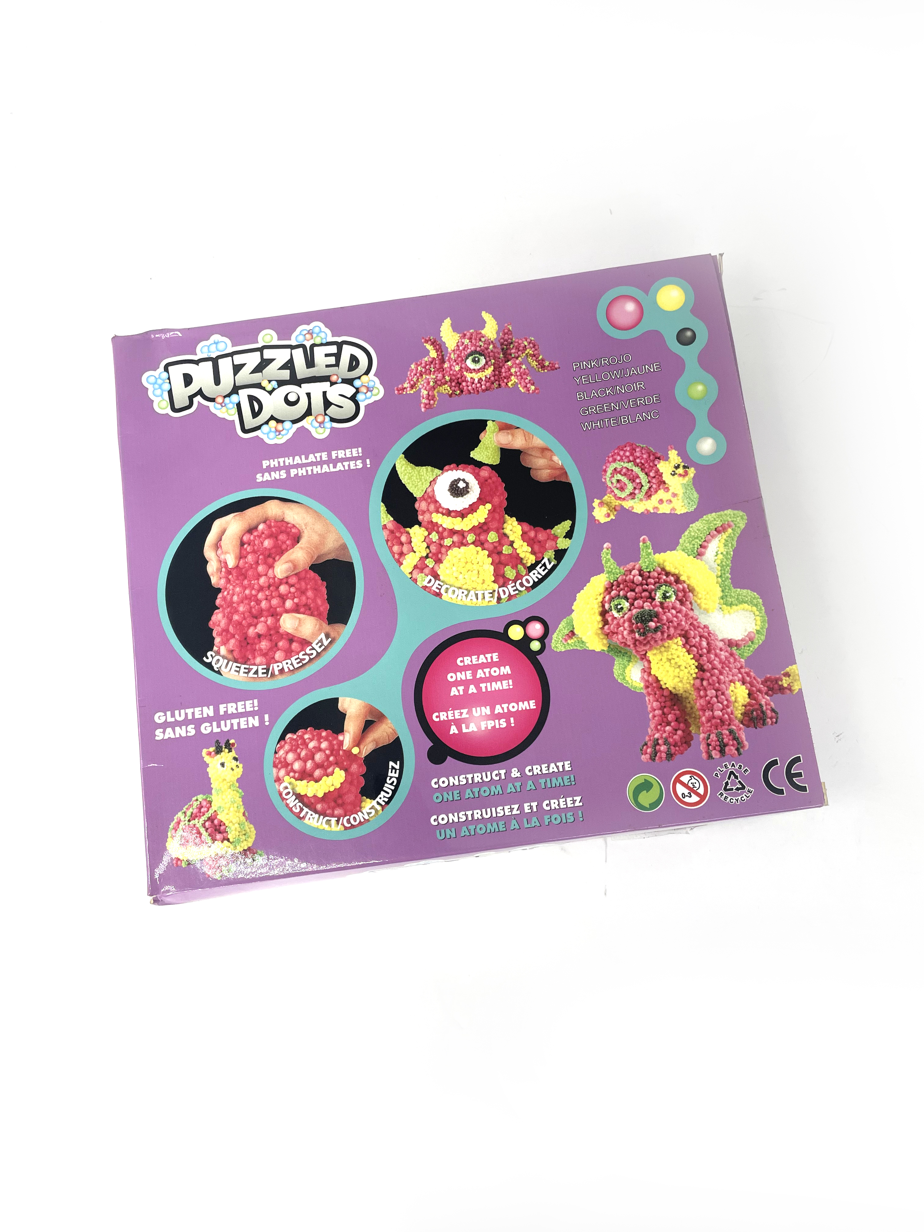 Puzzleddots Putty Never Dries out Modeling SLIME Educational toys for kids .