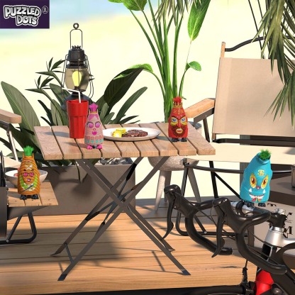 Puzzled Dots Toy models Loopals and his friends .8 roles available .