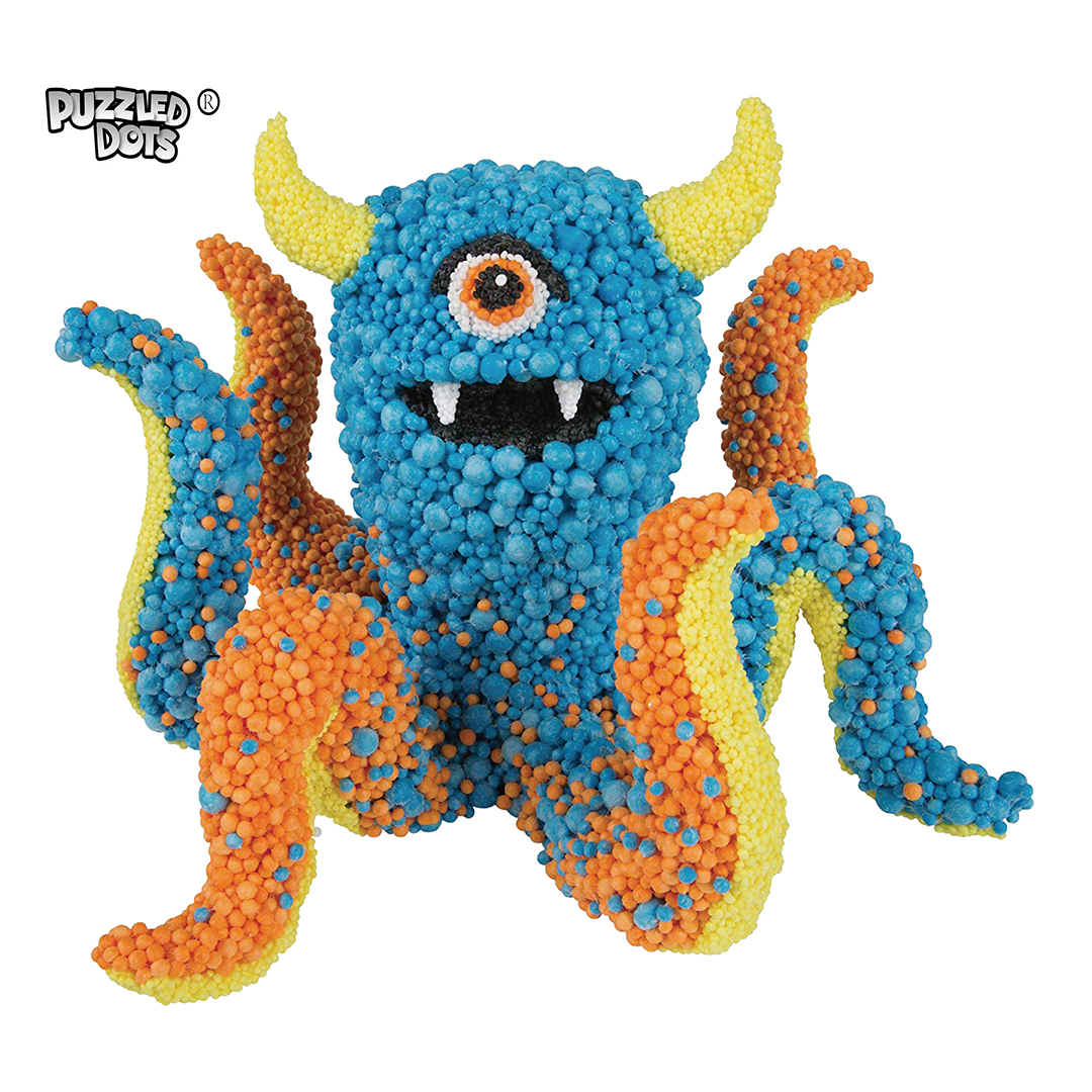 Puzzled Dots Toy Putty Never Dries out Modeling SLIME Educational toys for kids .