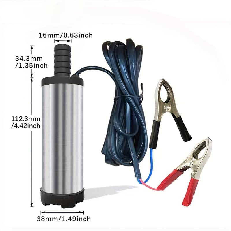🔥Last Day 49% OFF -Portable Submersible Pump, Ideal for Diesel, Kerosene & Water🛢️