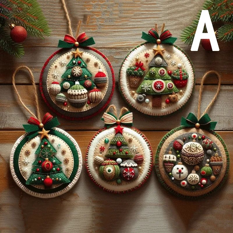 🔥Last Day 50% OFF - DIY Christmas Felt Patch Kit