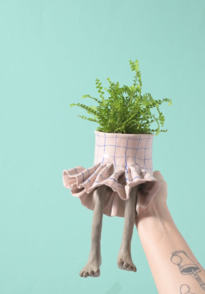 Creative furniture flower pot