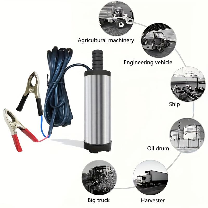 🔥Last Day 49% OFF -Portable Submersible Pump, Ideal for Diesel, Kerosene & Water🛢️