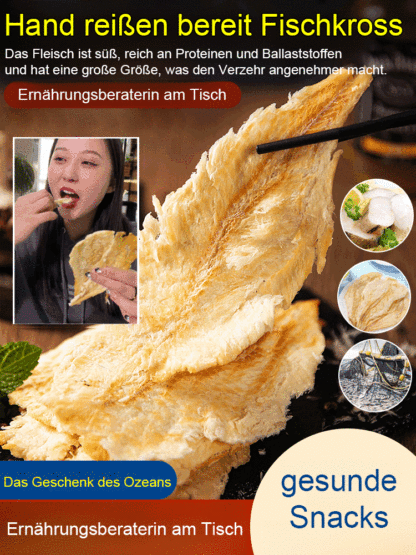 Hand reißen bereit Fischkross