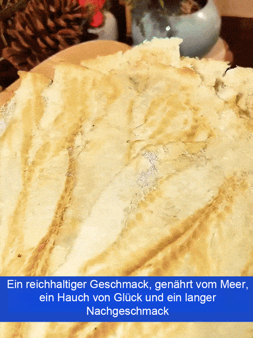 Hand reißen bereit Fischkross