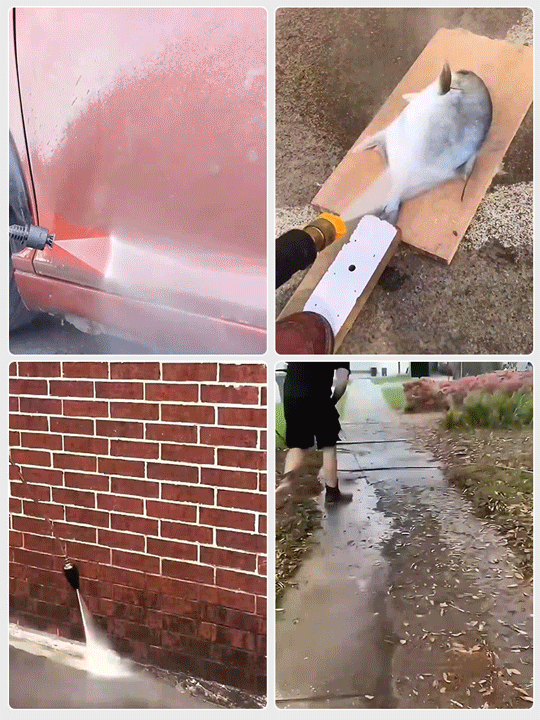 Lithium-Akku-Hochdruckreiniger für den Hausgebrauch