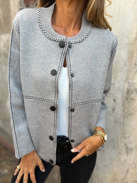 NEW🔥 2025 Women's Fashion Minimalist Line Jacket