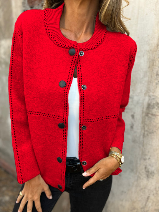 NEW🔥 2025 Women's Fashion Minimalist Line Jacket