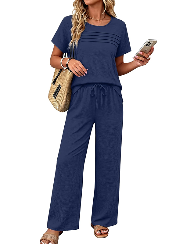 New Arrivals🔥Women’s Summer Linen Look 2-Piece Outfit