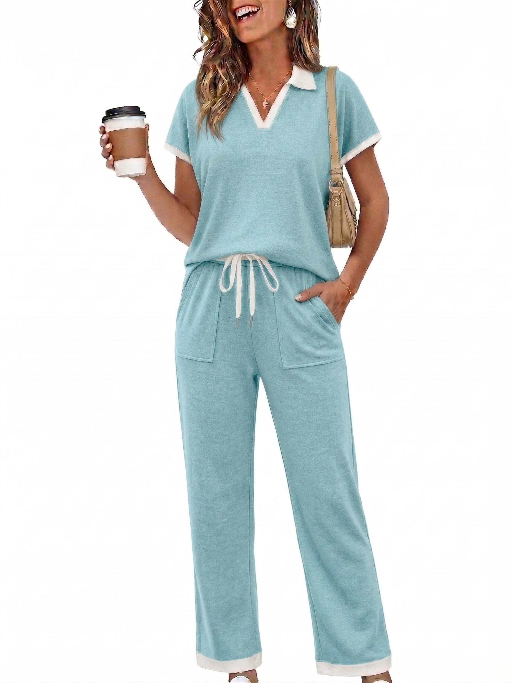 ⏰ LAST DAY SAVE 50% 💥Women's Comfortable Polo Shirt Set